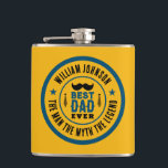 Cantil Melhor Pai de Todos os Tempos Vintage Western Dia<br><div class="desc">Presentes personalizados para o papai no Dia dos Pais. O texto e a redação são editáveis para se adequar à sua ocasião. A cor do texto, a cor do fundo, a cor das estrelas e a cor do círculo são editáveis usando a ferramenta de design. Presente perfeito para pai, avô...</div>