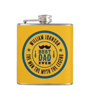 Cantil Melhor Pai de Todos os Tempos Vintage Western Dia 