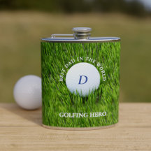 Melhor Pai do Mundo Golfista Verde Herói do Golfe