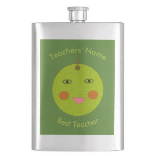 Cantil Melhor Professora Feliz Frascos Personalizados da