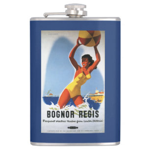 Cantil Menina das estradas de ferro e poster britânicos