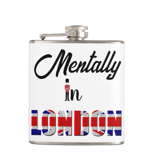 Cantil Mentally In London Flask (Frente)