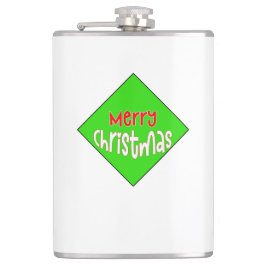 Cantil Merry Christmas Flask – Festive Holiday Gift