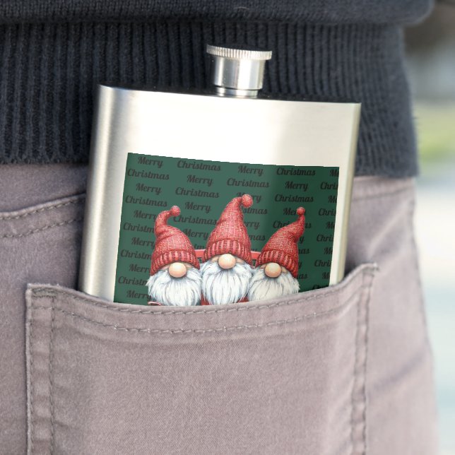 Cantil Merry Christmas Gnomes in Truck (In loco)