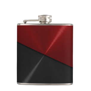 Cantil Metal de aço vermelho e preto
