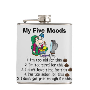 Cantil Meu Flask De Cinco Moods