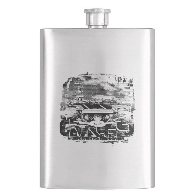 Cantil Mighty Ike Classic Flask (Frente)