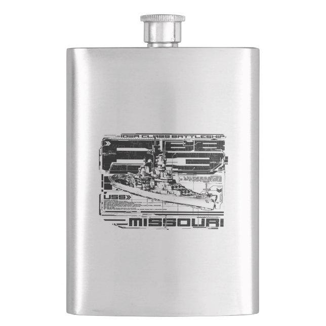 Cantil Mighty Mo Classic Flask (Frente)
