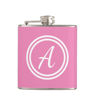 Cantil Minimal Rosa Monogramado