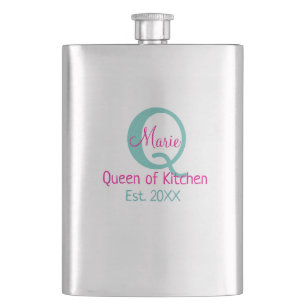 Cantil Mínimos simples cor-de-rosa verde rainha da cozinh