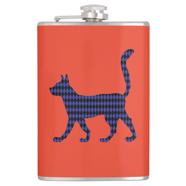 Cantil Misterioso Cat Flask (Frente)