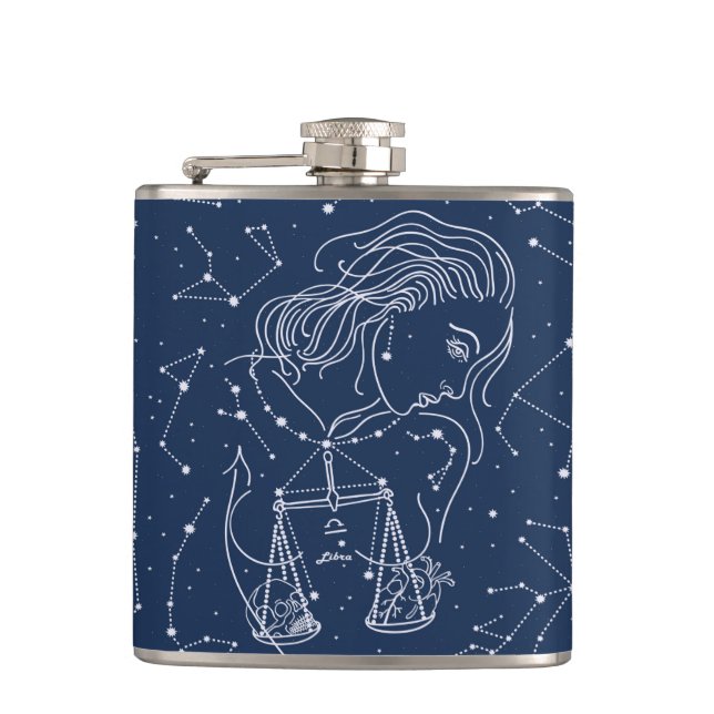 Cantil Moça Libra - Símbolo Zodiac (Frente)