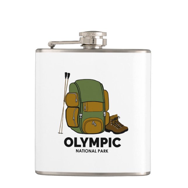 Cantil Mochila do Parque Nacional da olimpiadas (Frente)
