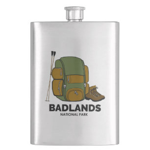 Cantil Mochila do Parque Nacional das Ilhas Badlands