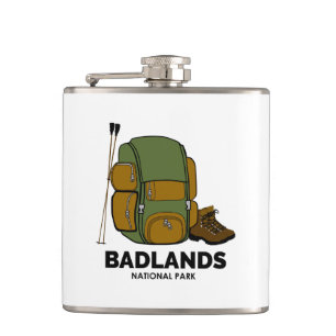 Cantil Mochila do Parque Nacional das Ilhas Badlands