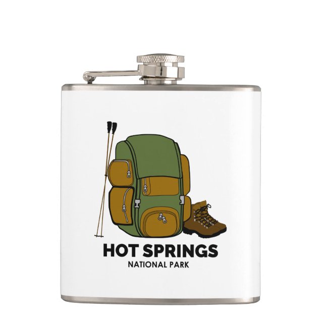 Cantil Mochila do Parque Nacional Hot Springs (Frente)