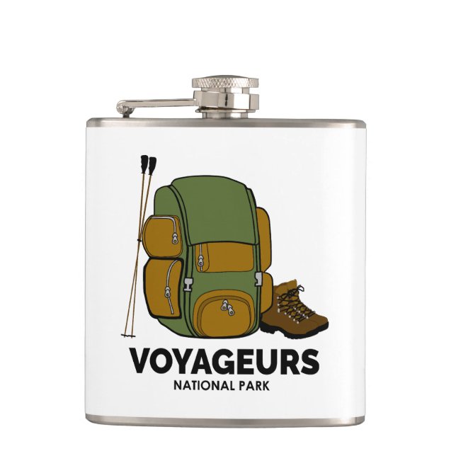 Cantil Mochila do Parque Nacional Voyageurs (Frente)