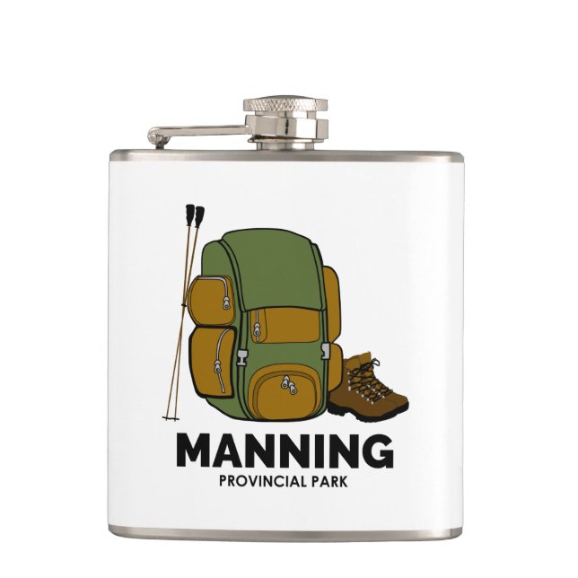 Cantil Mochila provincial do Parque Manning (Frente)
