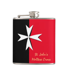 Cantil Moda/Rua da bandeira maltesa Cross & Malta. John's