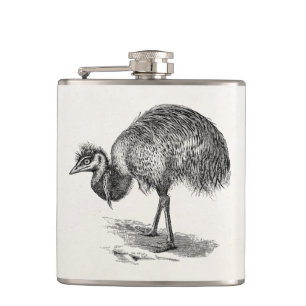 Cantil Modelo australiano da ilustração do pássaro do Emu