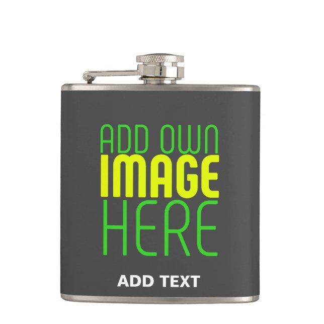 CANTIL MODELO DE TEXTO DE IMAGEM DE CINZA SIMPLES EDITÁVE (Frente)