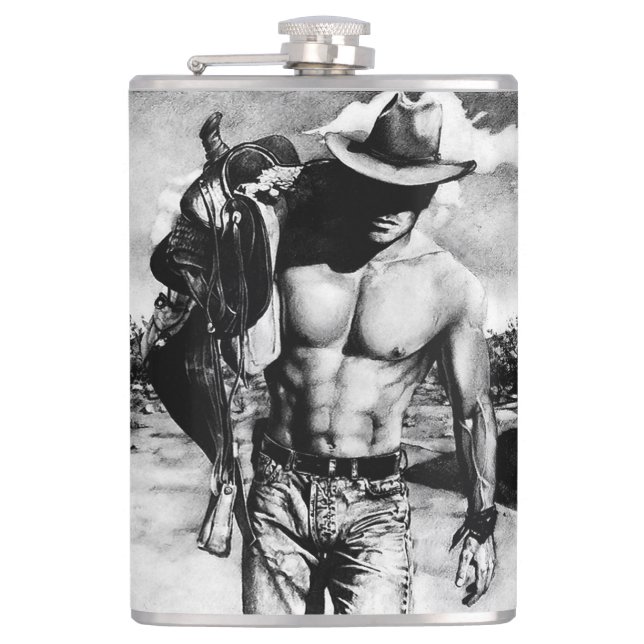 Cantil Moderno Russo de Arte Masculina Legal do Cowboy Oc (Frente)