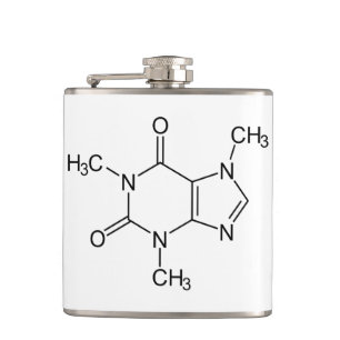 Cantil Molécula de Cafeína Química Café Átomos