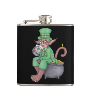 Cantil Monkey Gnomo Leprechaun Flask