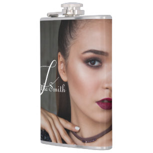 Cantil Monograma de Fotografia de Script Mínimo de Cheio 