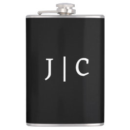 Cantil Monograma de iniciais personalizadas minimalista m