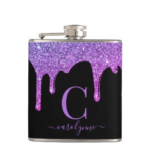 Cantil Monograma de Leitura Minúscula Rosa Púrpura