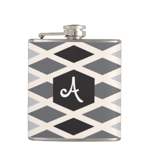 Cantil Monograma de Ombre do diamante da tempestade