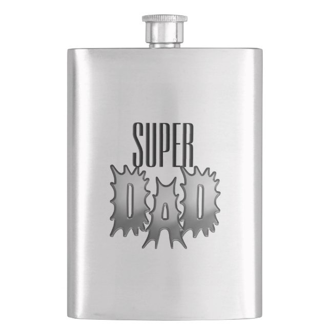 Cantil Monograma do Papai, Nome ou Super (Frente)