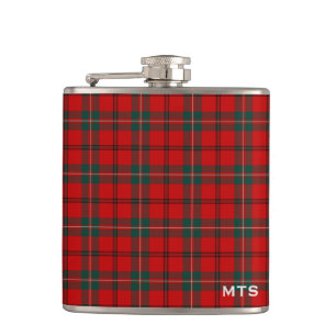 Cantil Monograma do Tartan de Scott do clã