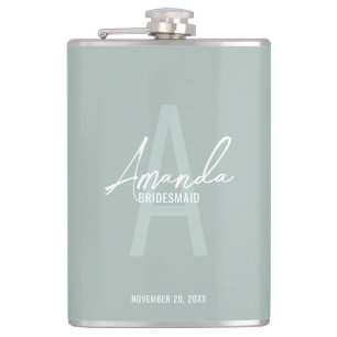 Cantil Monograma e Nome da Moderna Personalizada Bridesma