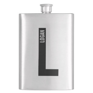 Cantil Monograma e Nome Personalizados Modernos e Destaca