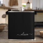 Cantil Monograma Elegante Moderno e Branco Negro<br><div class="desc">Apresentando nossa Coleção de Monogramas Modernos Minimalistas Pretos e Brancos: adote simplicidade e sofisticação com nossos designs minimalistas, curados para elevar seu estilo sem esforço. Feita de olho na estética moderna, essa coleção apresenta designs negras e brancos elegantes, acentuados por monogramas personalizados. De papelaria chic a acessórios versáteis, nossa coleção...</div>