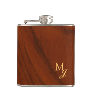 Cantil Monograma em Faux Wood