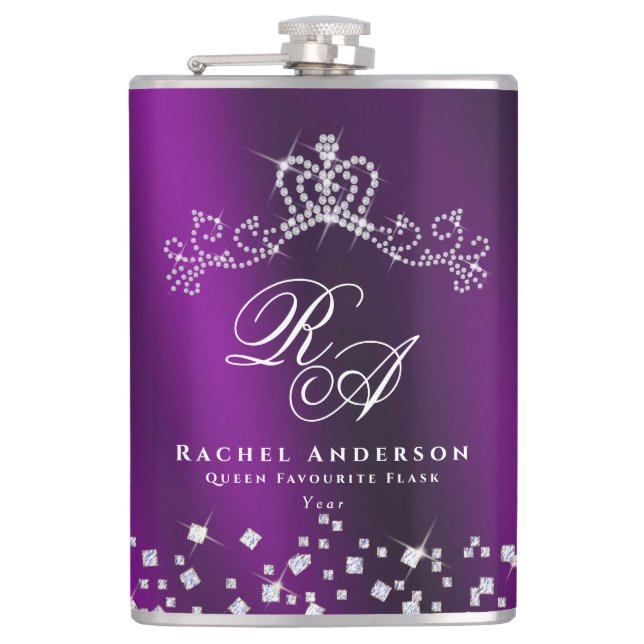 Cantil Monograma Magenta com Coloração brilhante (Frente)