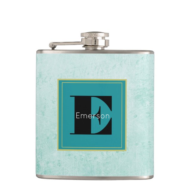 Cantil Monograma no estilo Mint Green Vintage (Frente)