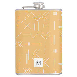 Cantil Monograma Personalizado de Padrão Geométrico Amare