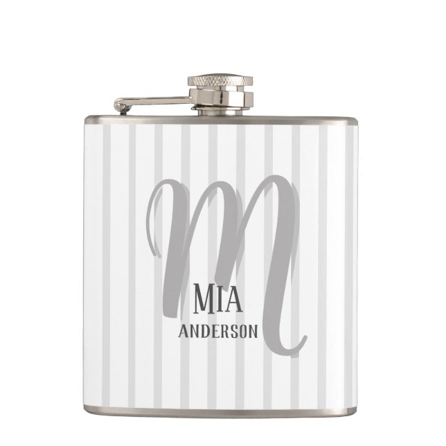 Cantil Monograma Personalizado do Vibe da Manhã (Frente)