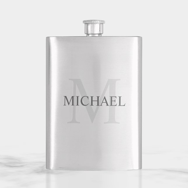 Cantil Monograma Personalizado Masculino e Nome (Criador carregado)