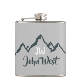 Cantil Monograma personalizável de cadeia montanhosa dese