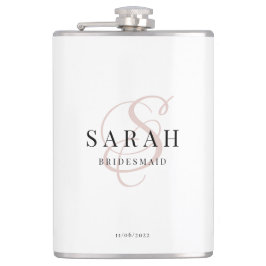 Cantil Monograma Rosa Elegante - Manteiga-Rosa Migra