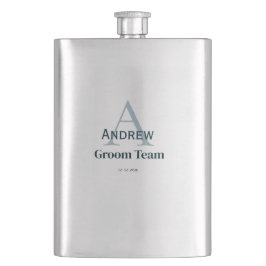 Cantil monograma simples personalizado do padrinho da equ