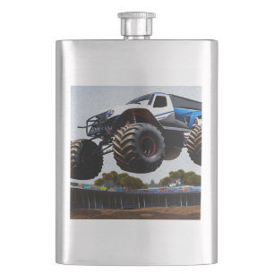 Cantil Monster Truck Launch, Hip Flask