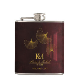 Cantil Moonlight Romance Padrinho de casamento Burgundy I