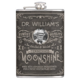 Cantil Moonshine Antiga Medicina Hillbilly Marrom Persona