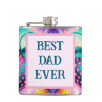 Morango colorido com melhor Pai do mundo